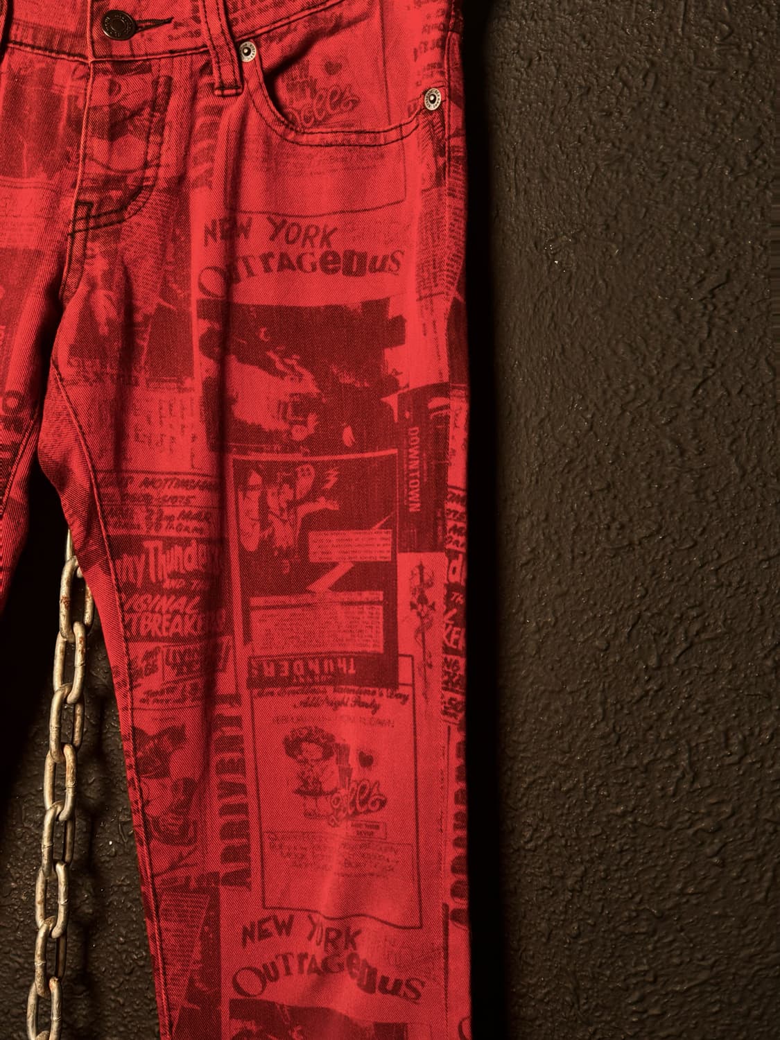 HYSTERIC GLAMOUR x NEWYORK DOLLS 스키니진 상품이미지3