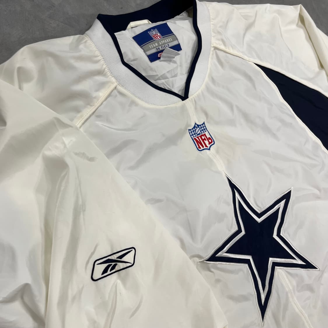 리복 NFL 웜업 바람막이 (110-115) 상품이미지2