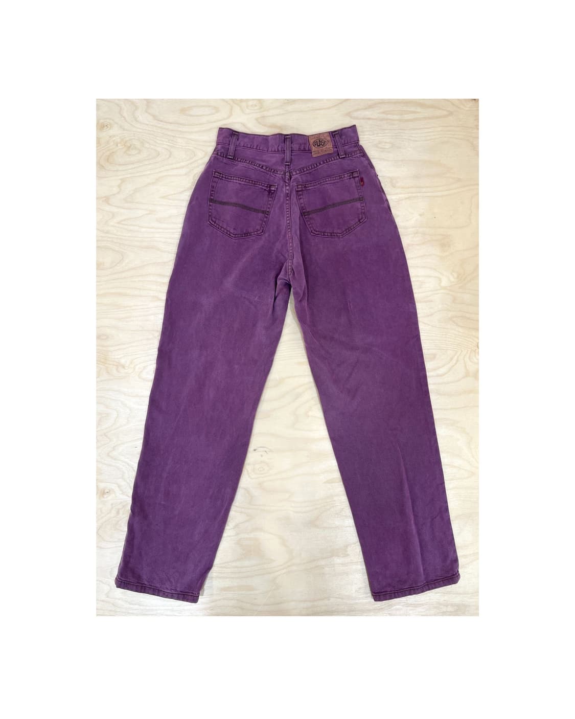빈티지 퍼플 와이드 팬츠 상품이미지3