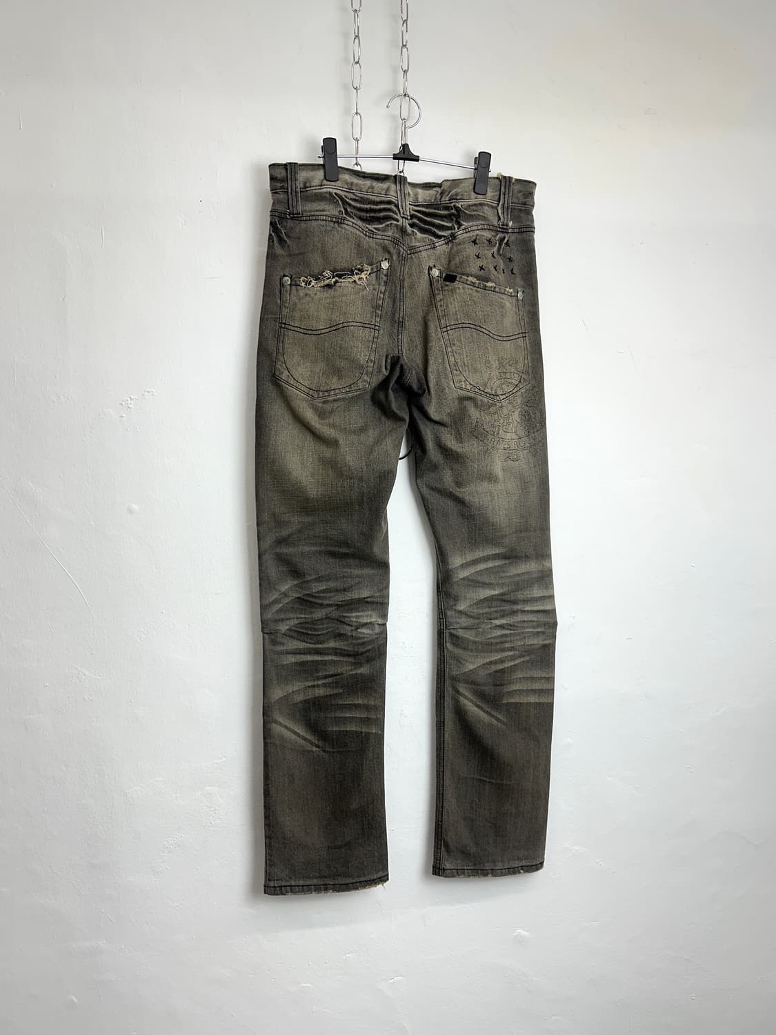 Distressed Denim Pants 상품이미지5