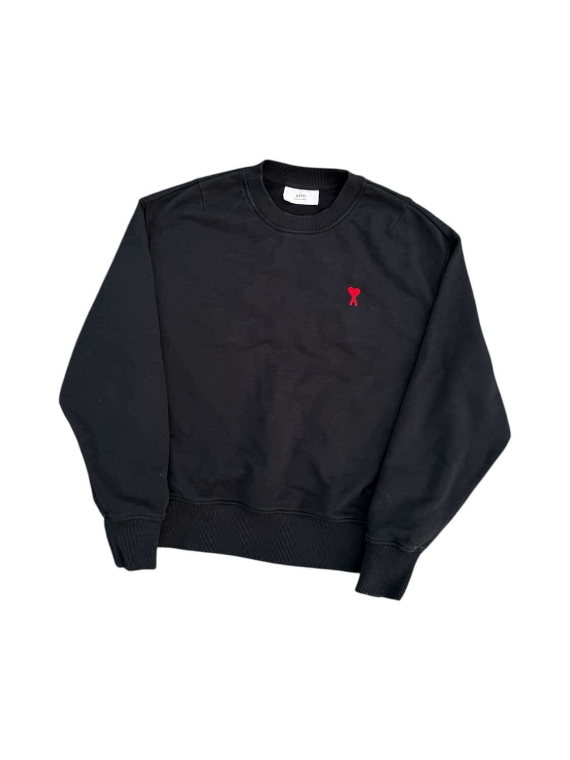 AMI 21FW 하트로고 여성 맨투맨 상품이미지1