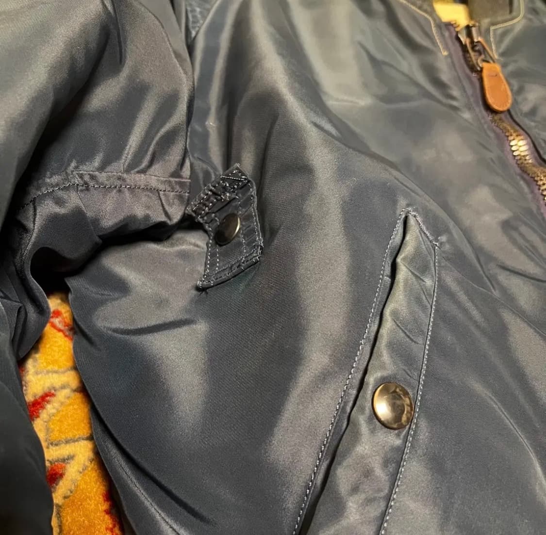 1990s  버즈릭슨 B-15C 자켓 38 정밀복각 ma-1 빈티지 상품이미지6