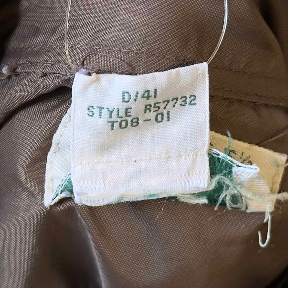 80s Sears 긴팔 체크 셔츠 상품이미지5