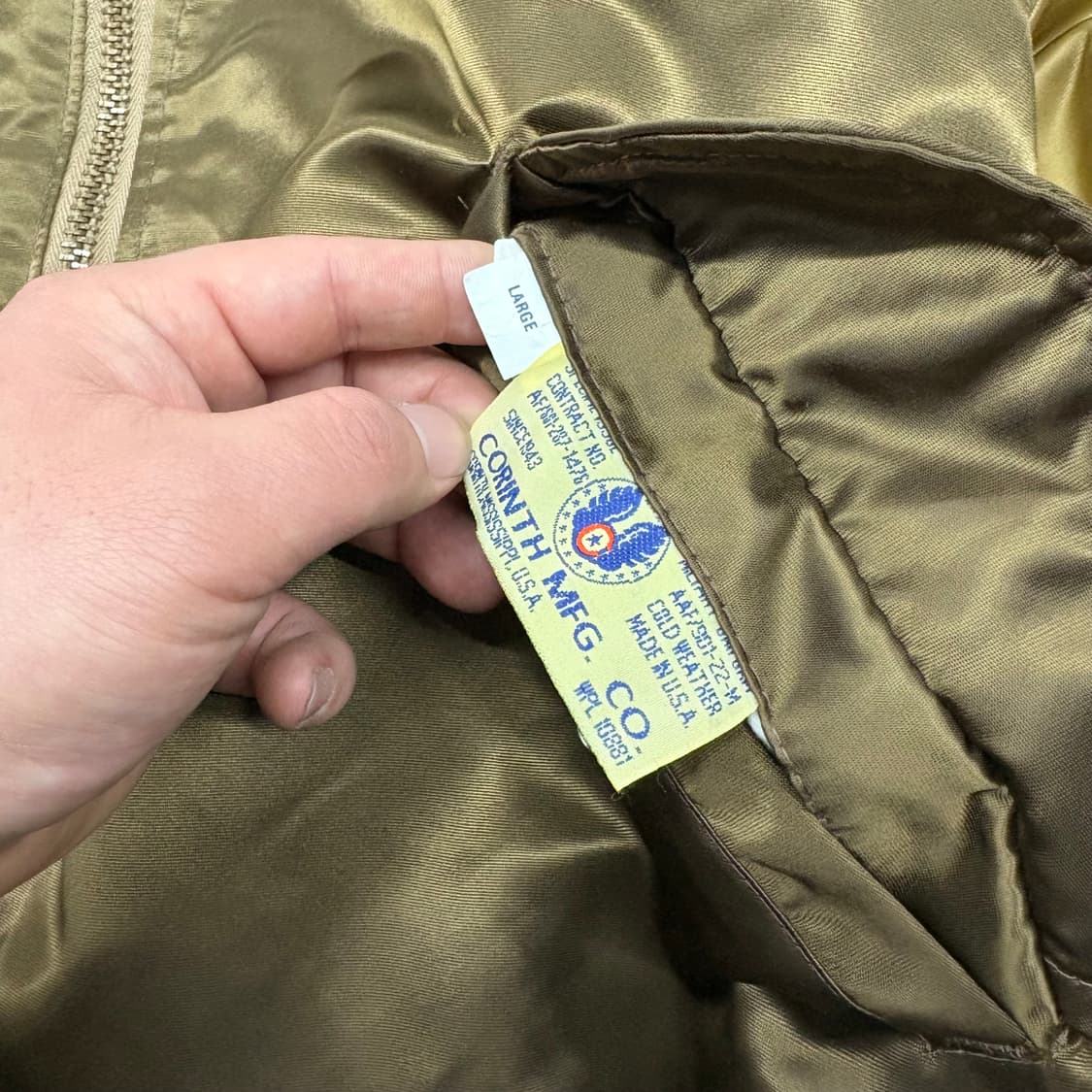 (100)90s콜린스Ma-1 상품이미지4