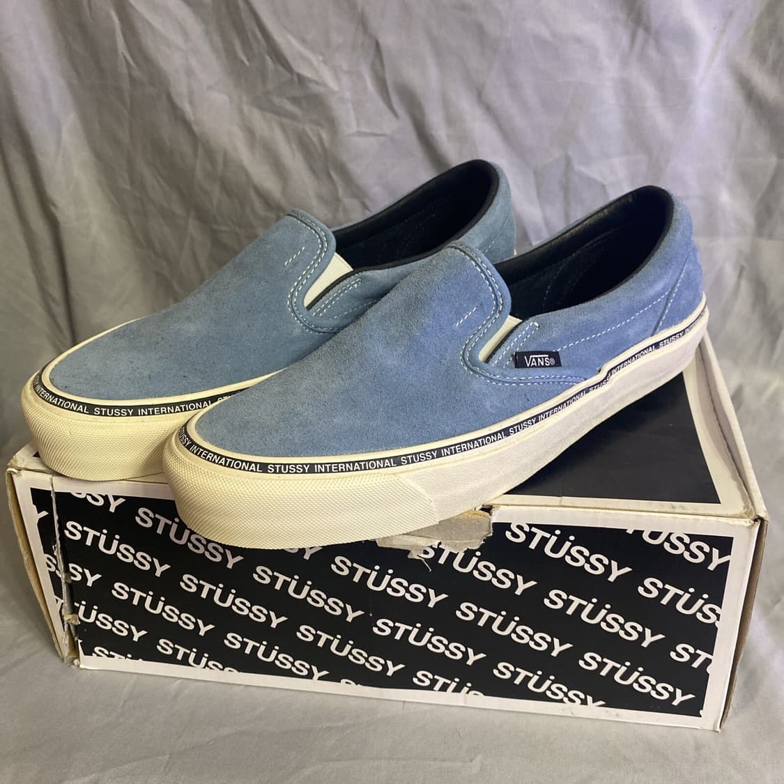 17SS 반스 x 스투시 클래식 슬립온 LX 나이아가라 상품이미지1