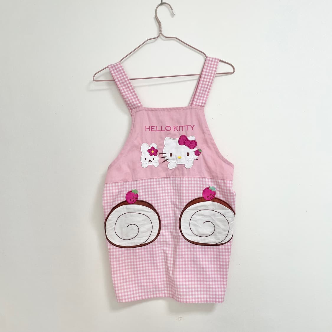 Hello kitty 고전키티 롤케익 앞치마 고전산리오 갸루방꾸 히메키티 상품이미지2