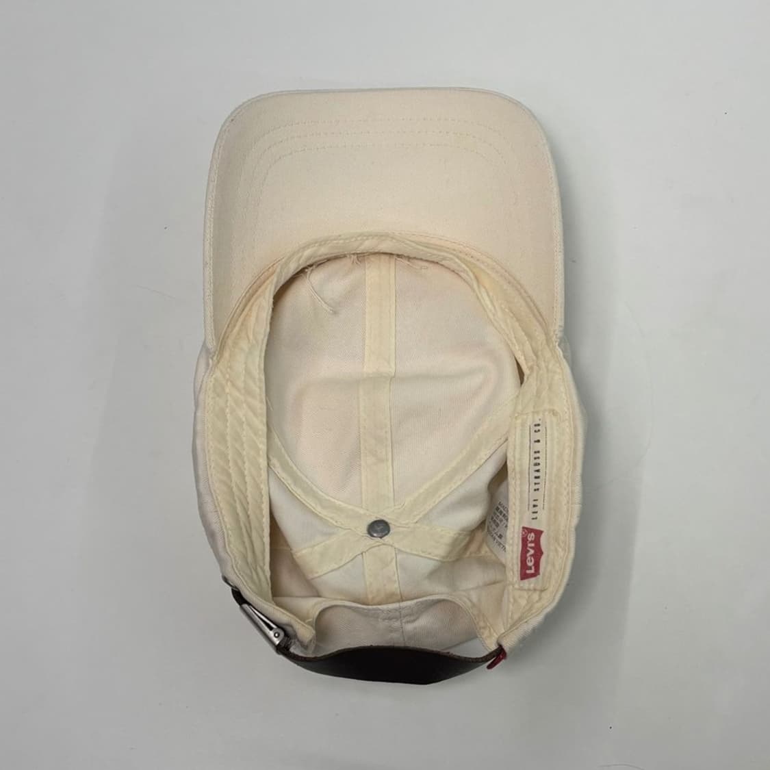 LEVI'S 빈티지 볼캡 화이트 상품이미지6