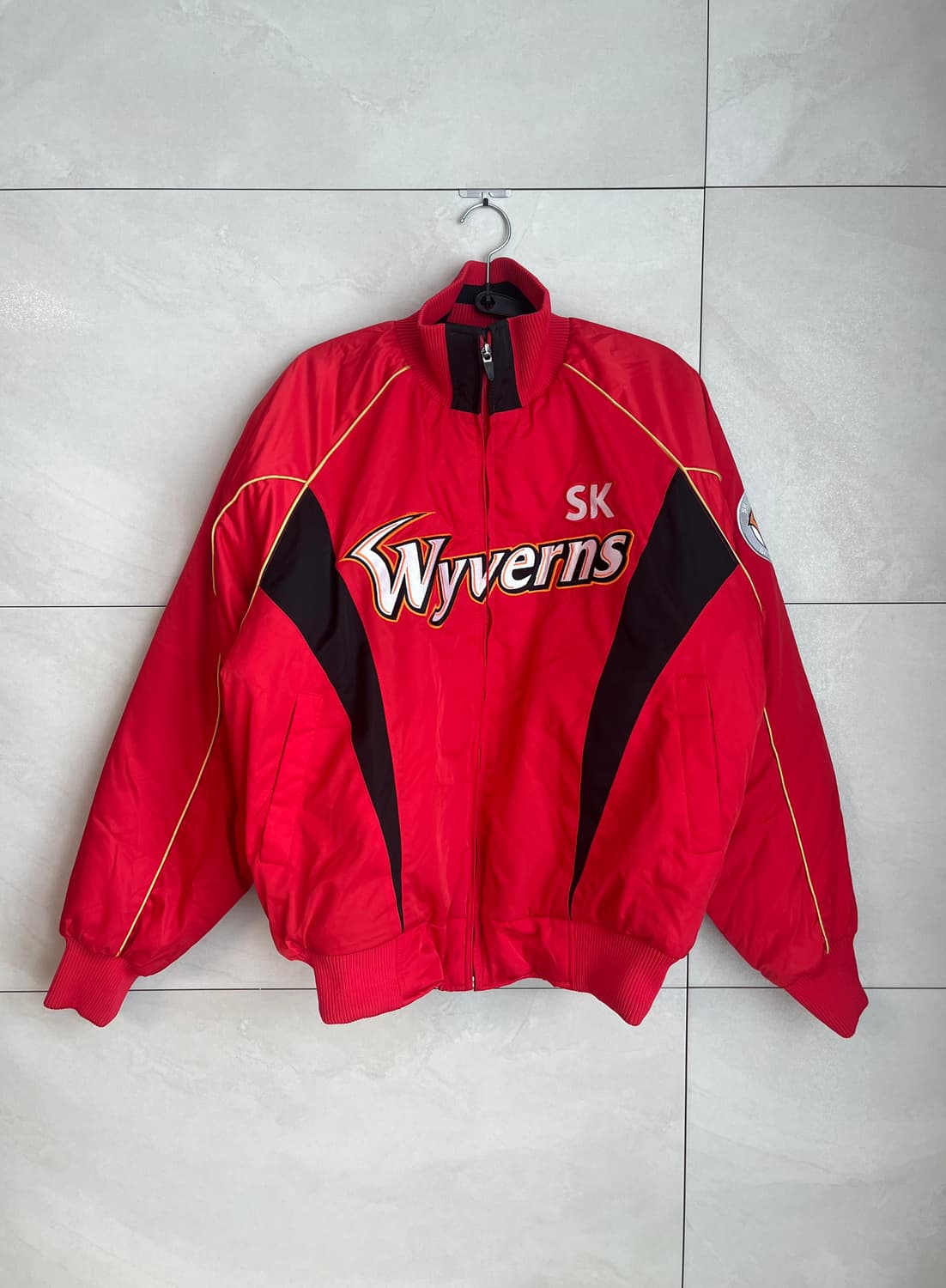 SK와이번스(SSG랜더스)선수 지급용 동계점 자켓 (95) 상품이미지3