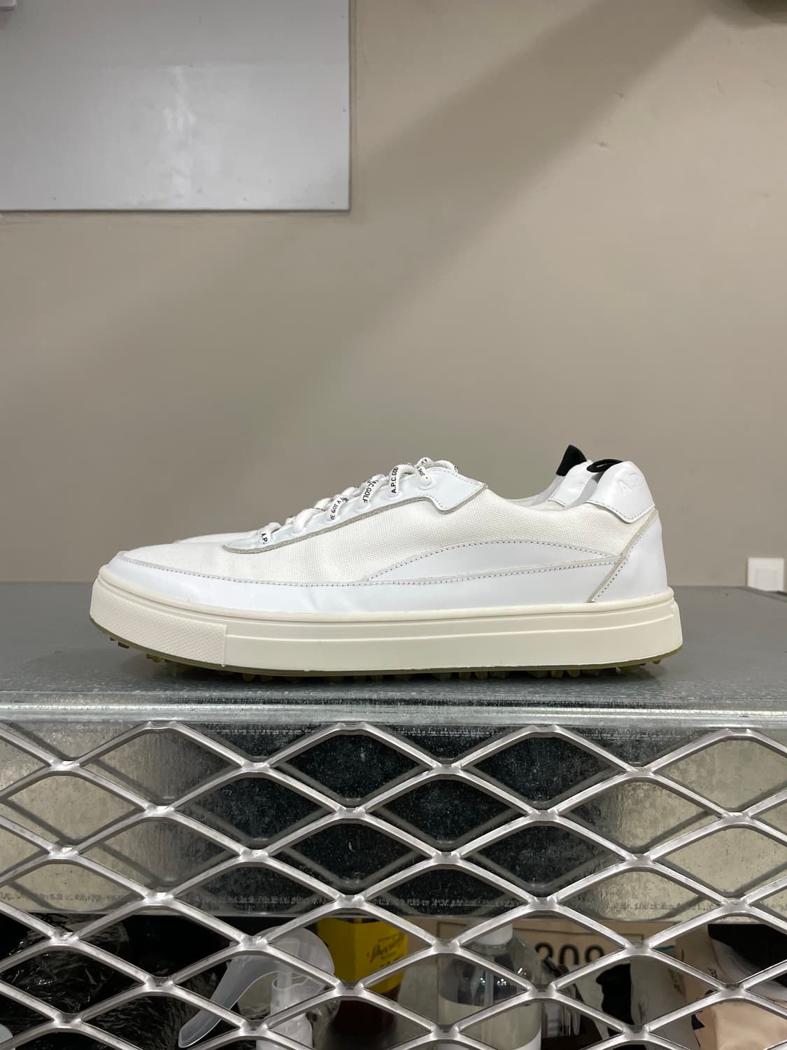 아페쎄 골프 스니커즈 화이트 265 상품이미지1