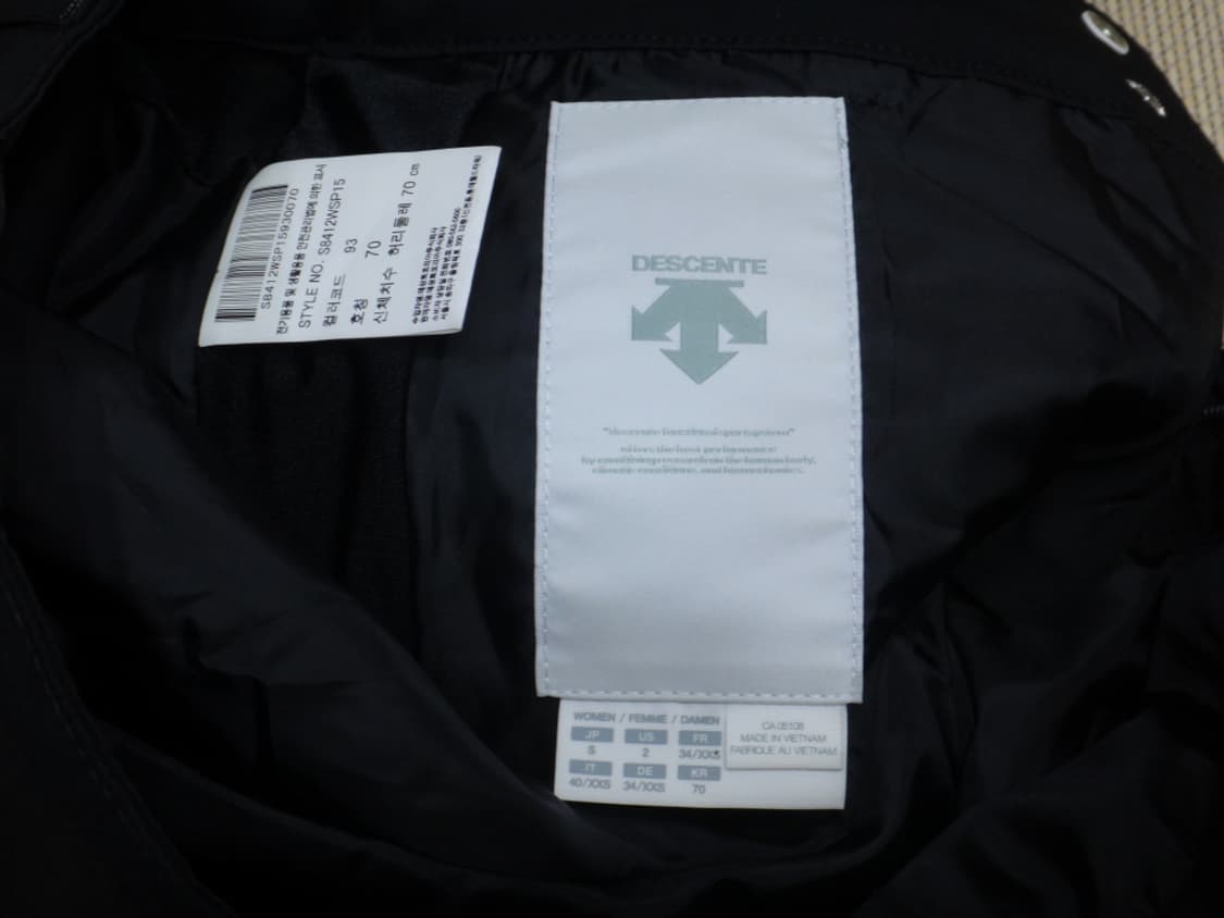 (70cm) 데상트 DESCENTE 여성 보드 스키복 바지 상품이미지7