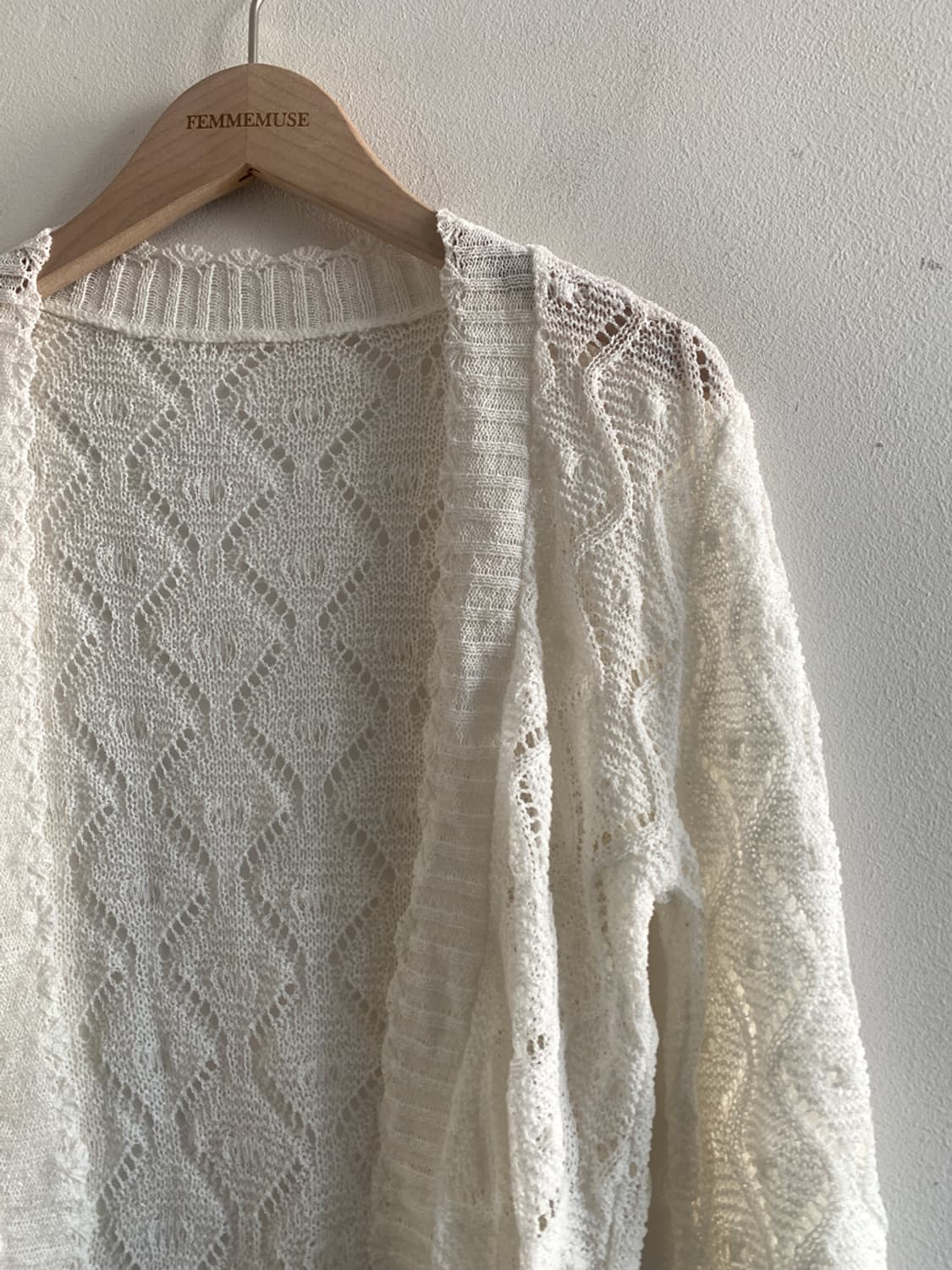 Mori knit bolero cardigan 상품이미지3