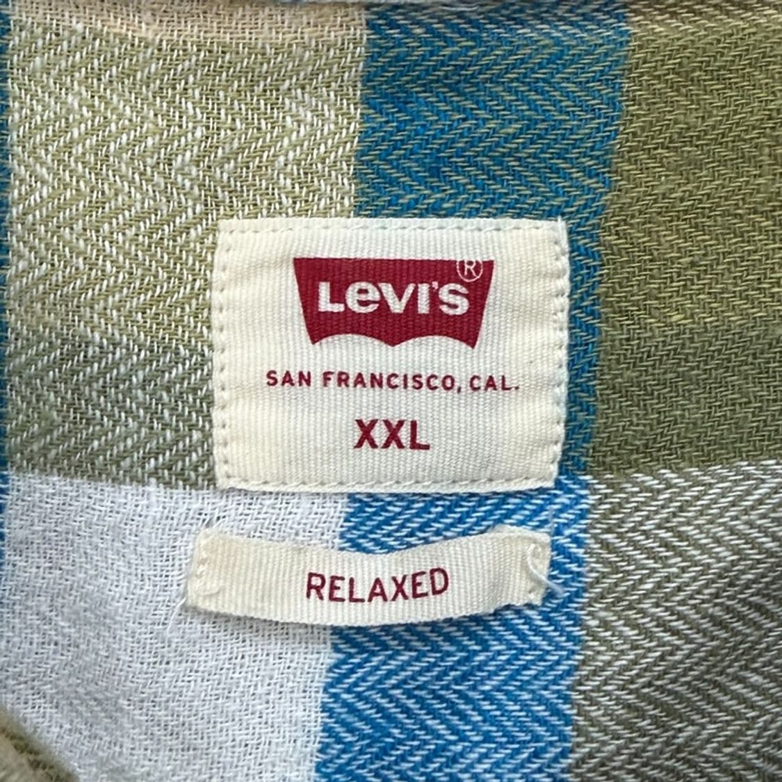 리바이스 투포켓 체크셔츠 v2916 상품이미지6