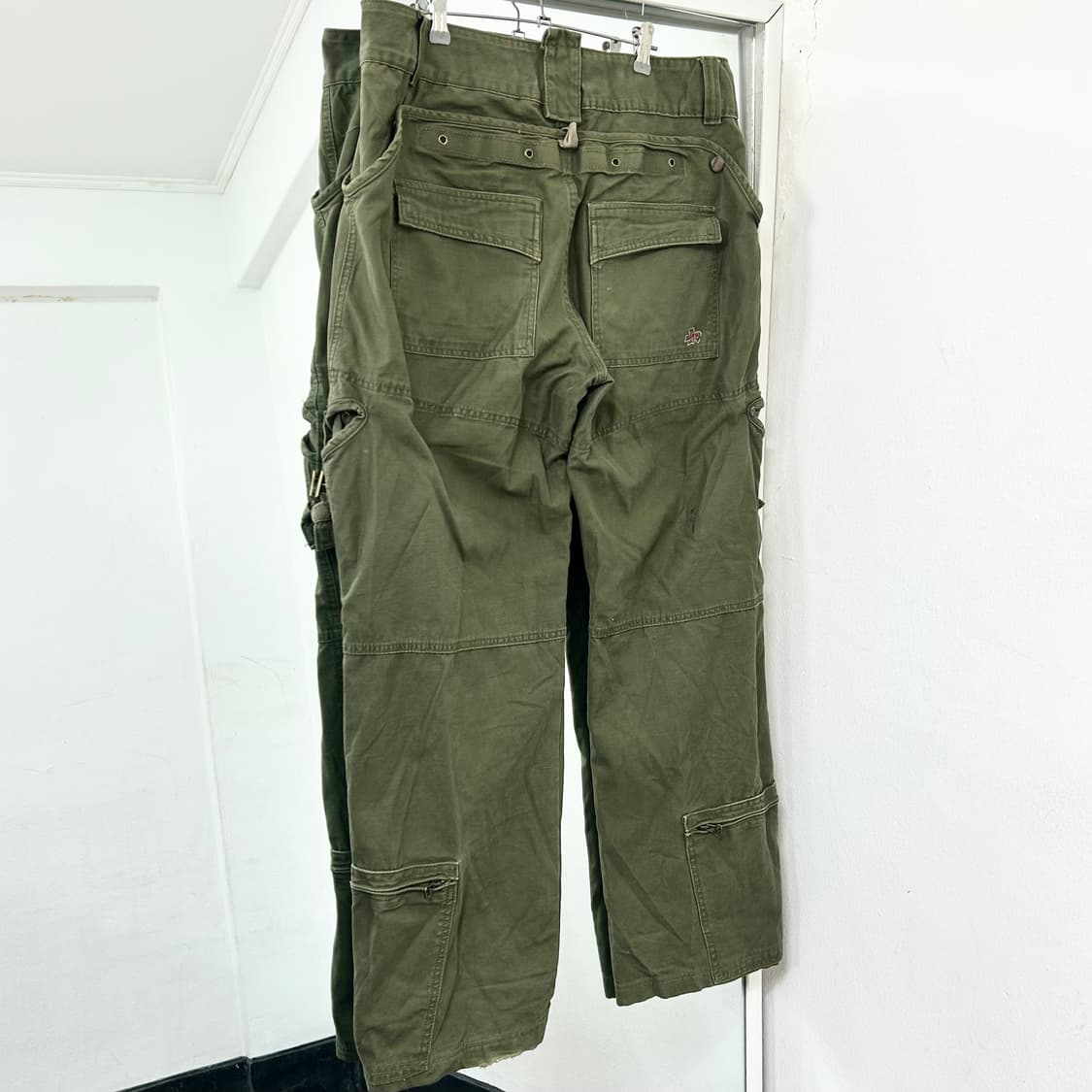 Hco1992 테크니컬 와이드 카고 팬츠 상품이미지5