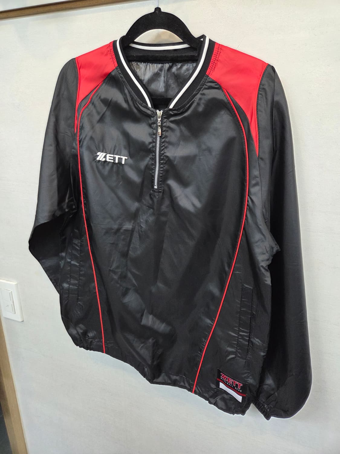 제트 반집업 웜업 바람막이 자켓 s 90 상품이미지6