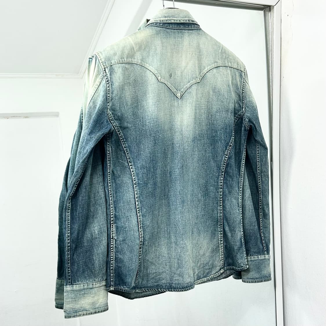 이사무 카타야마 백래쉬 웨스턴 데님 셔츠 상품이미지5