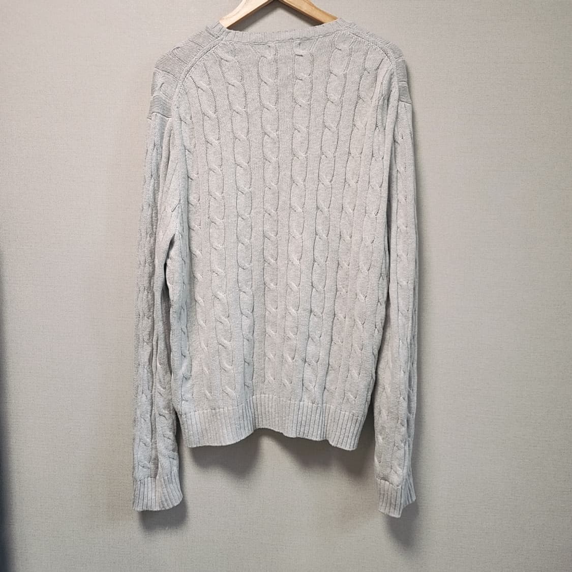 [L] 폴로 랄프로렌 꽈배기 케이블 니트 스웨터 상품이미지2