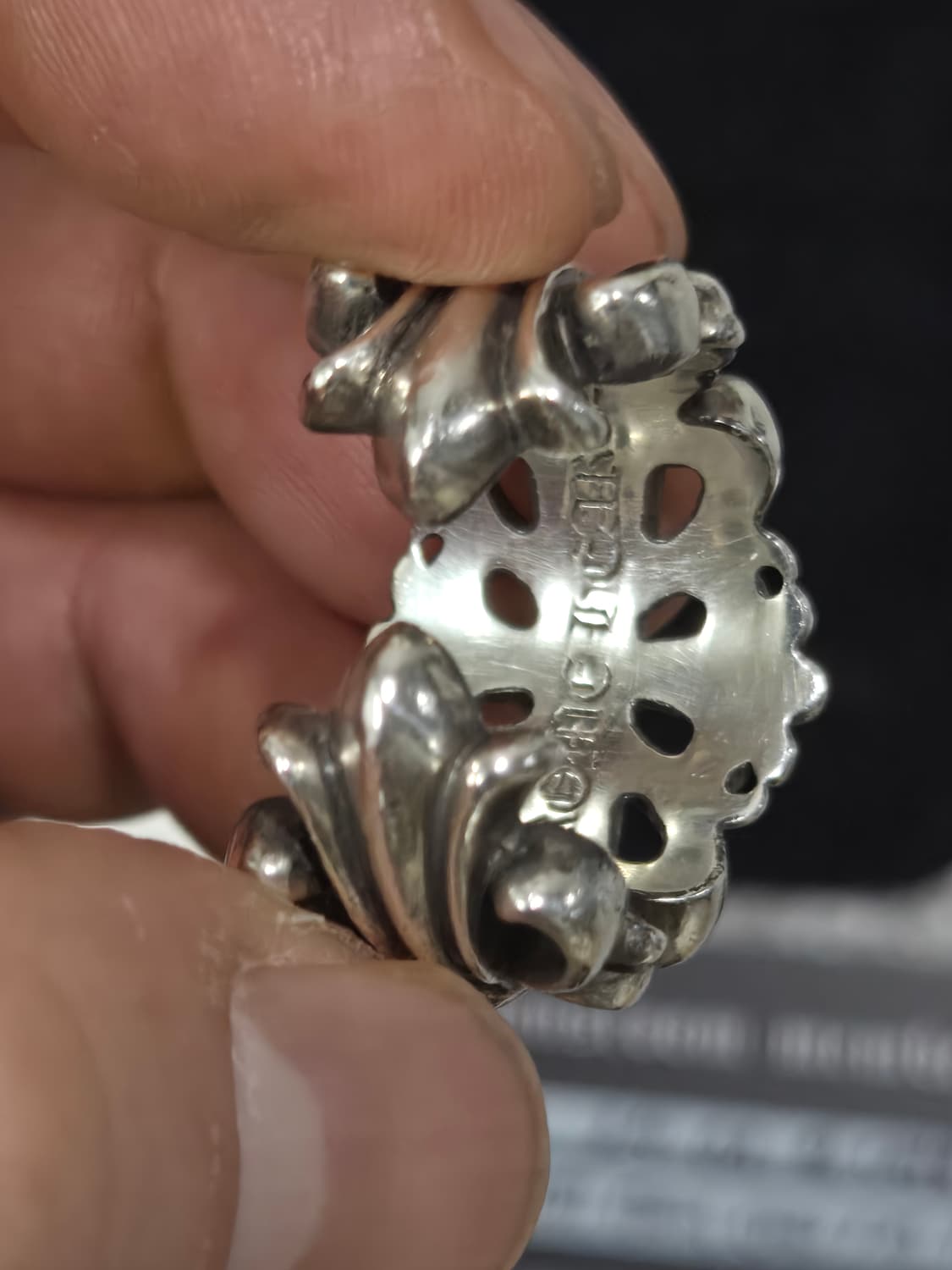 크롬하츠 더블 플로랄 풀파베 링 (정품) 상품이미지8