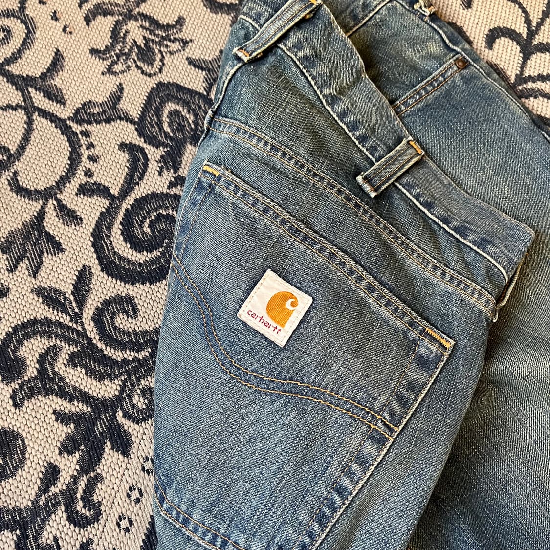 32X32 칼하트 데님 팬츠/W2315 상품이미지3