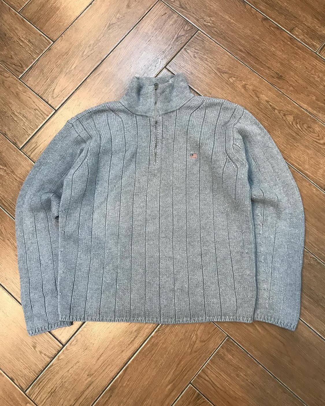 Polo Half Zip-Up Knit 상품이미지6
