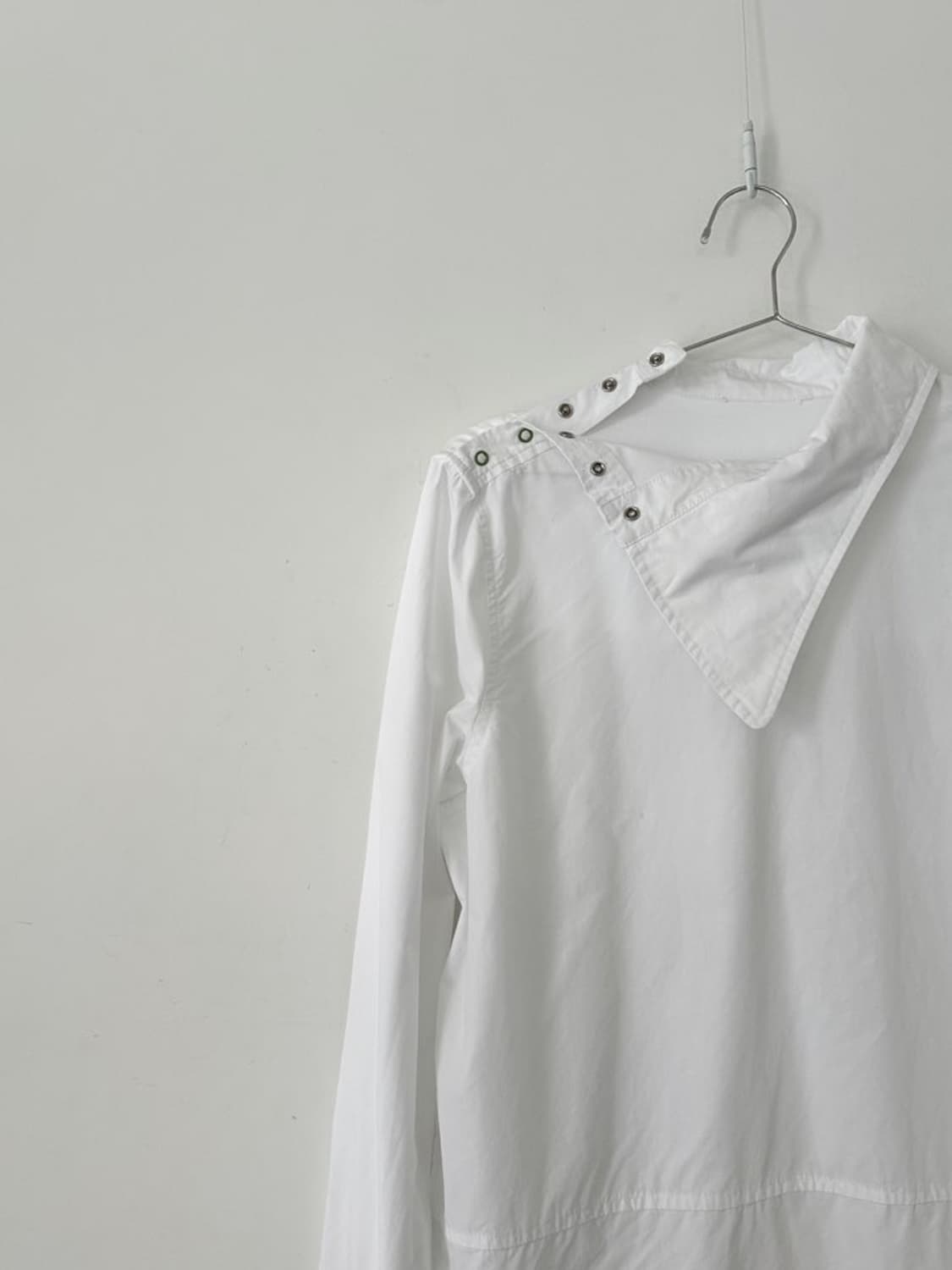 Open chief button shirt / white 상품이미지8