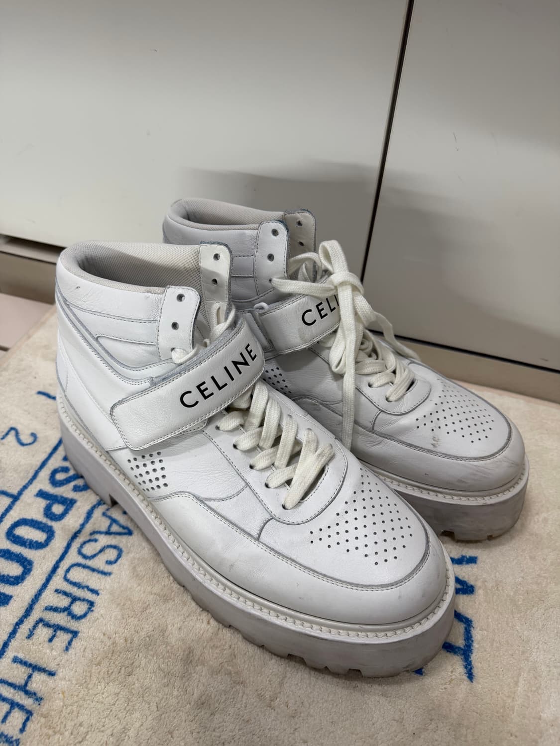 CELINE 하이탑 플랫폼 스니커즈 상품이미지2