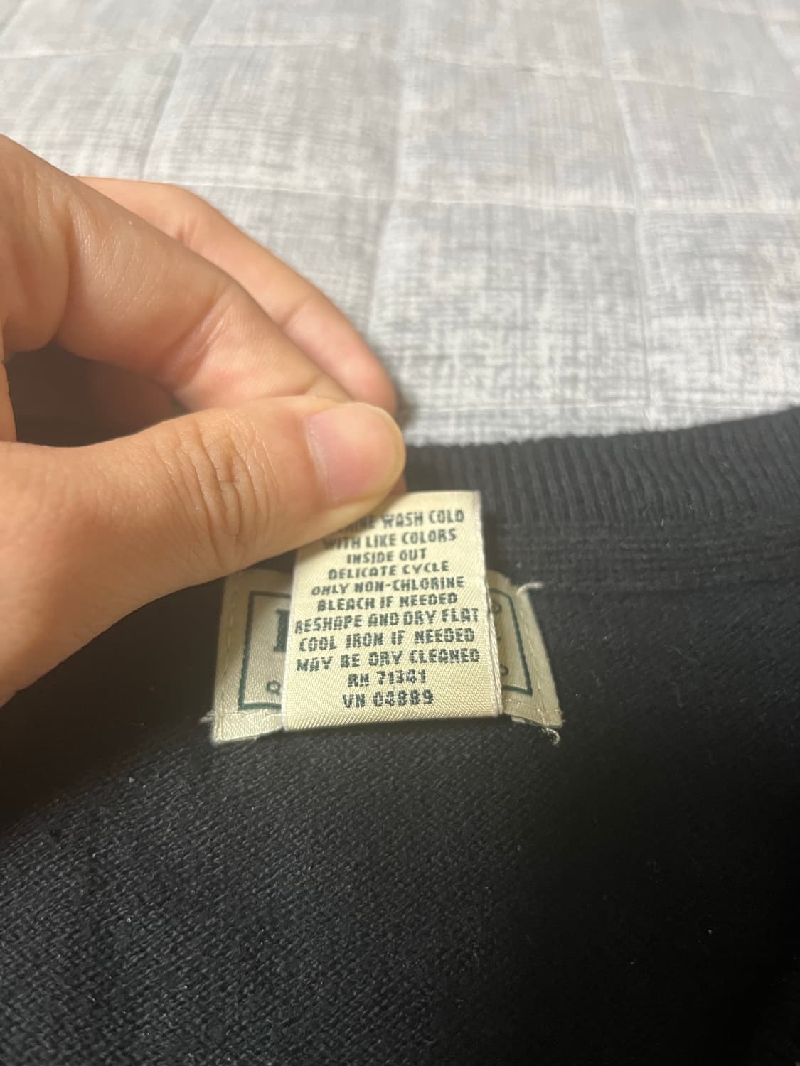 LLBEAN 캐시미어 니트 상품이미지3