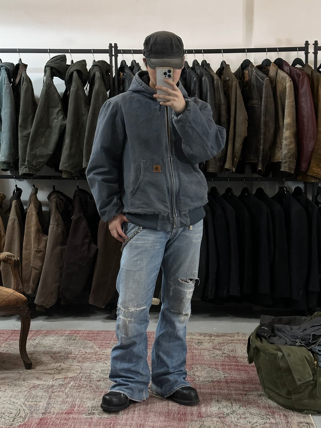 OG 칼하트 J130 액티브 자켓 칼하트 STM 후드 자켓 상품이미지2