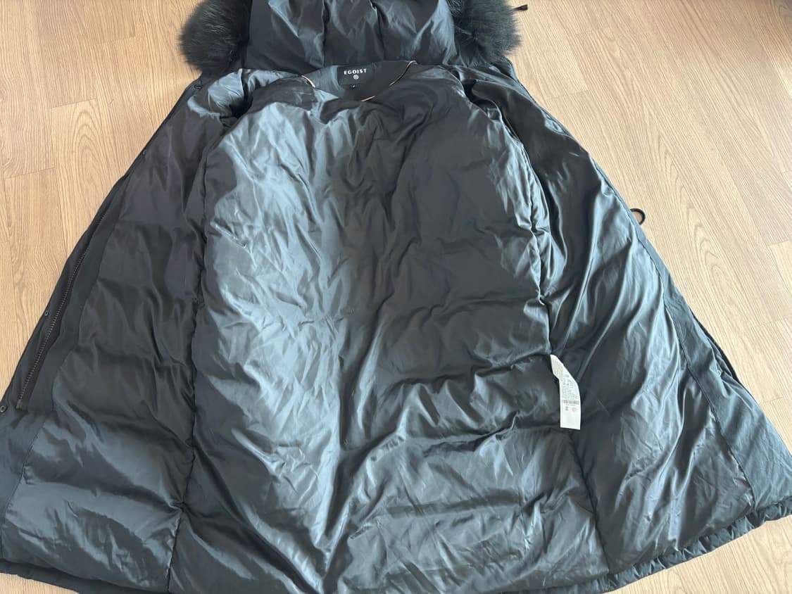 코오롱 럭키슈에뜨 구스 야상 롱패딩  36사이즈 상품이미지4