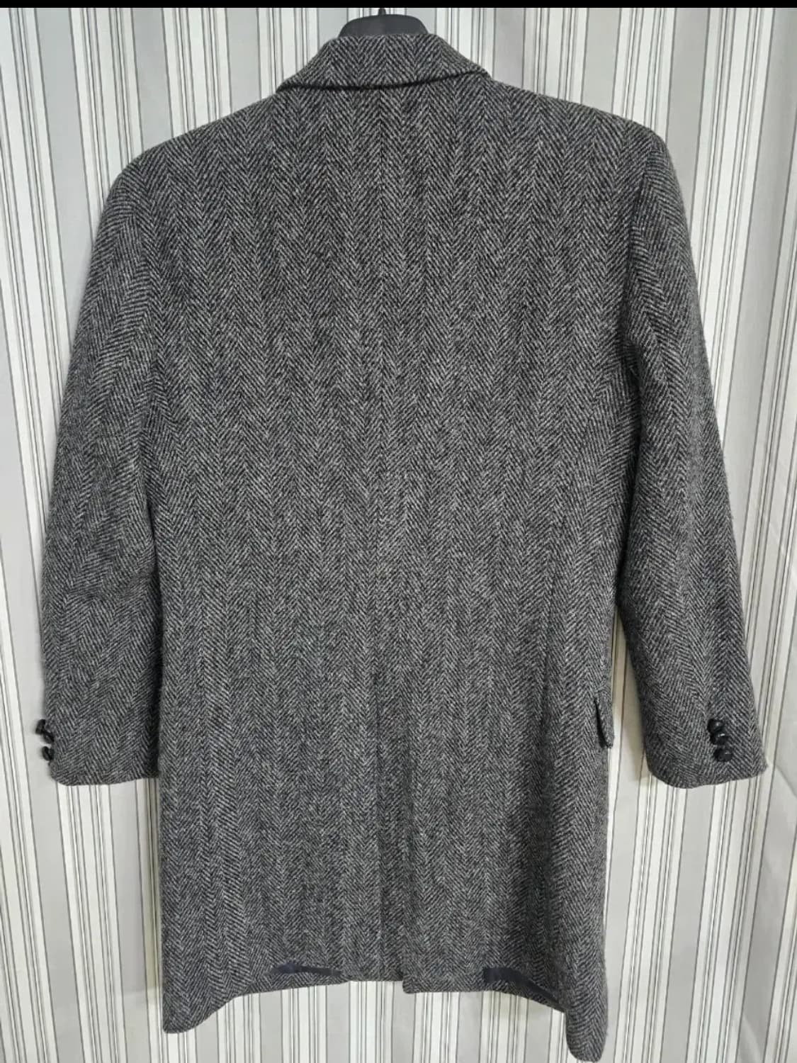 (95)  헤지스 해리스트위드 헤링본 남성 코트 상품이미지2