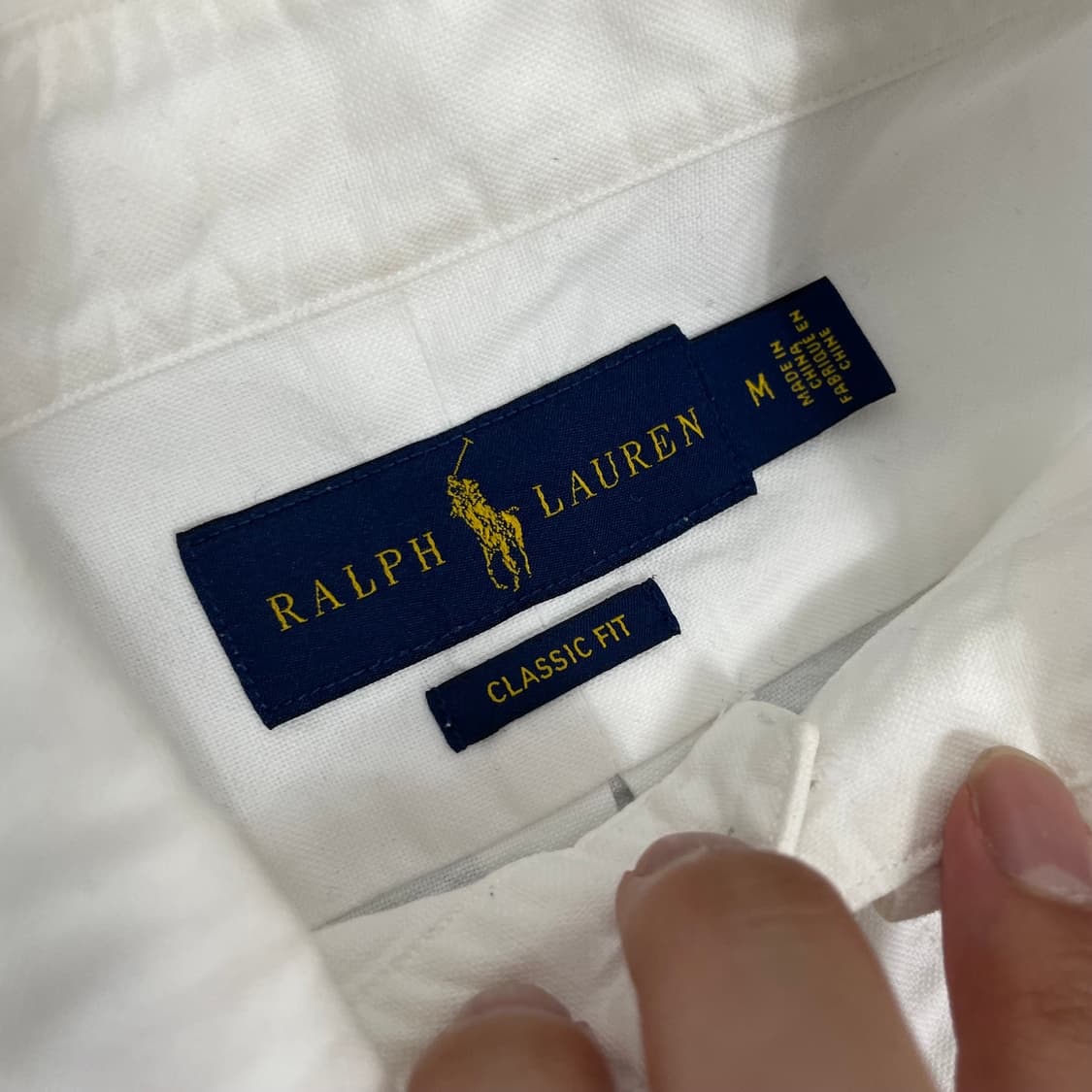 폴로랄프로렌 오버사이즈 화이트 옥스포드 셔츠 상품이미지5