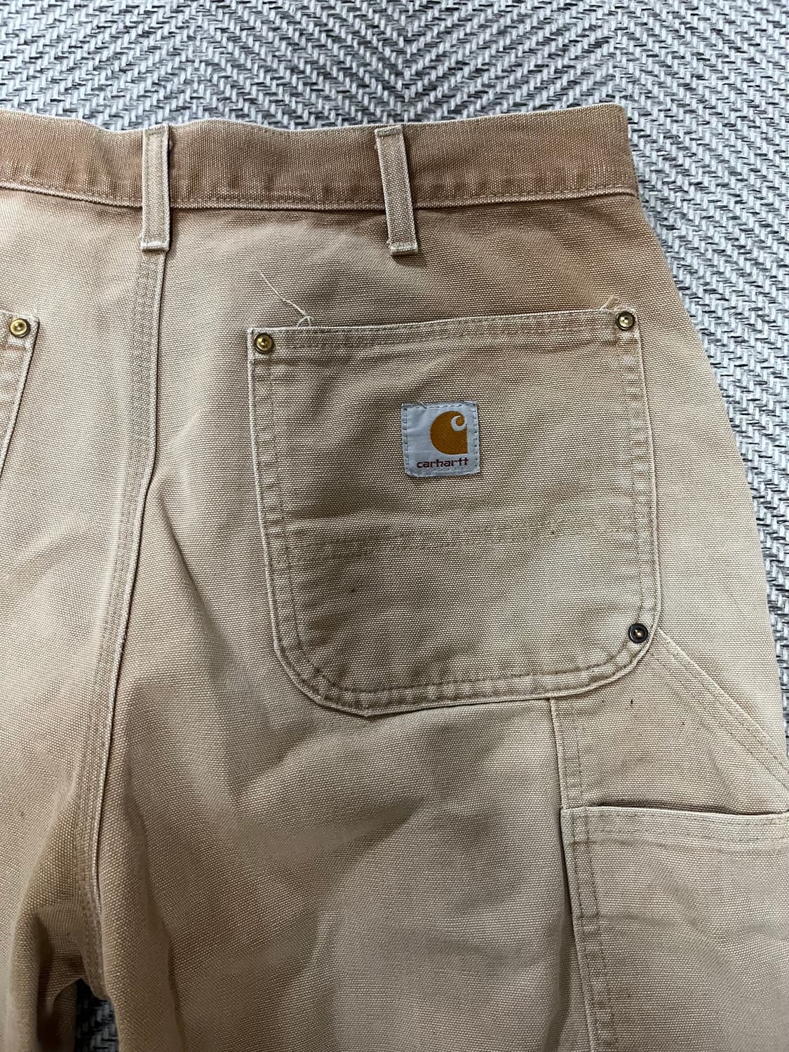 칼하트 더블니 b01 brn 33x34 상품이미지3