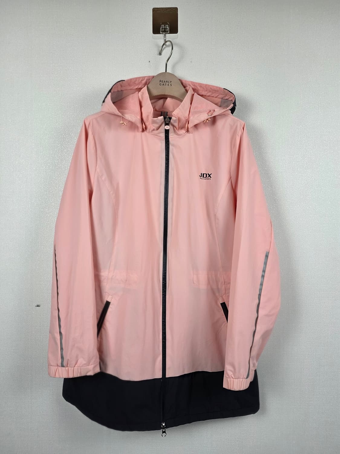 JDX 여성 골프 후드 바람막이 인디언핑크 100 상품이미지1