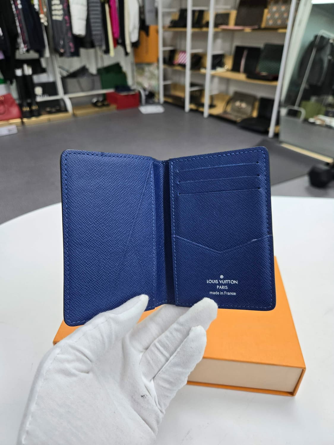 [A급컨디션]루이비통 코발트블루 오거나이저 상품이미지5
