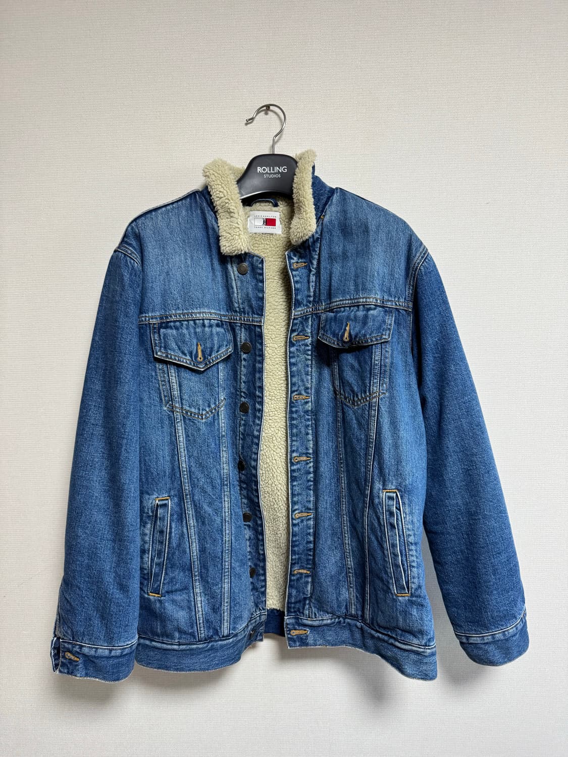 타미힐피거 X 루이스해밀턴 쉐르파 자켓 M 상품이미지2