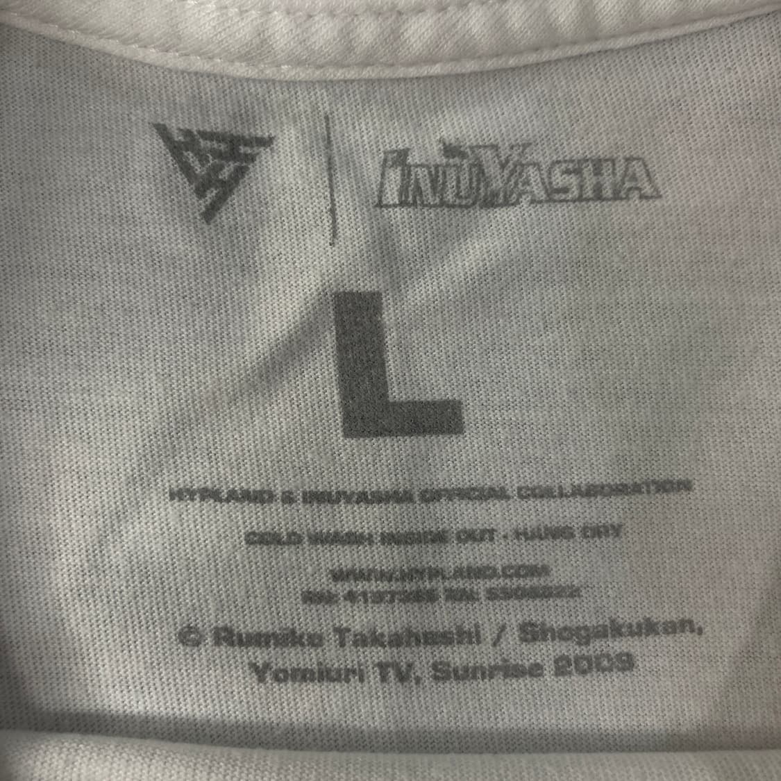 이누야샤 오피셜 애니메이션 티셔츠 상품이미지5