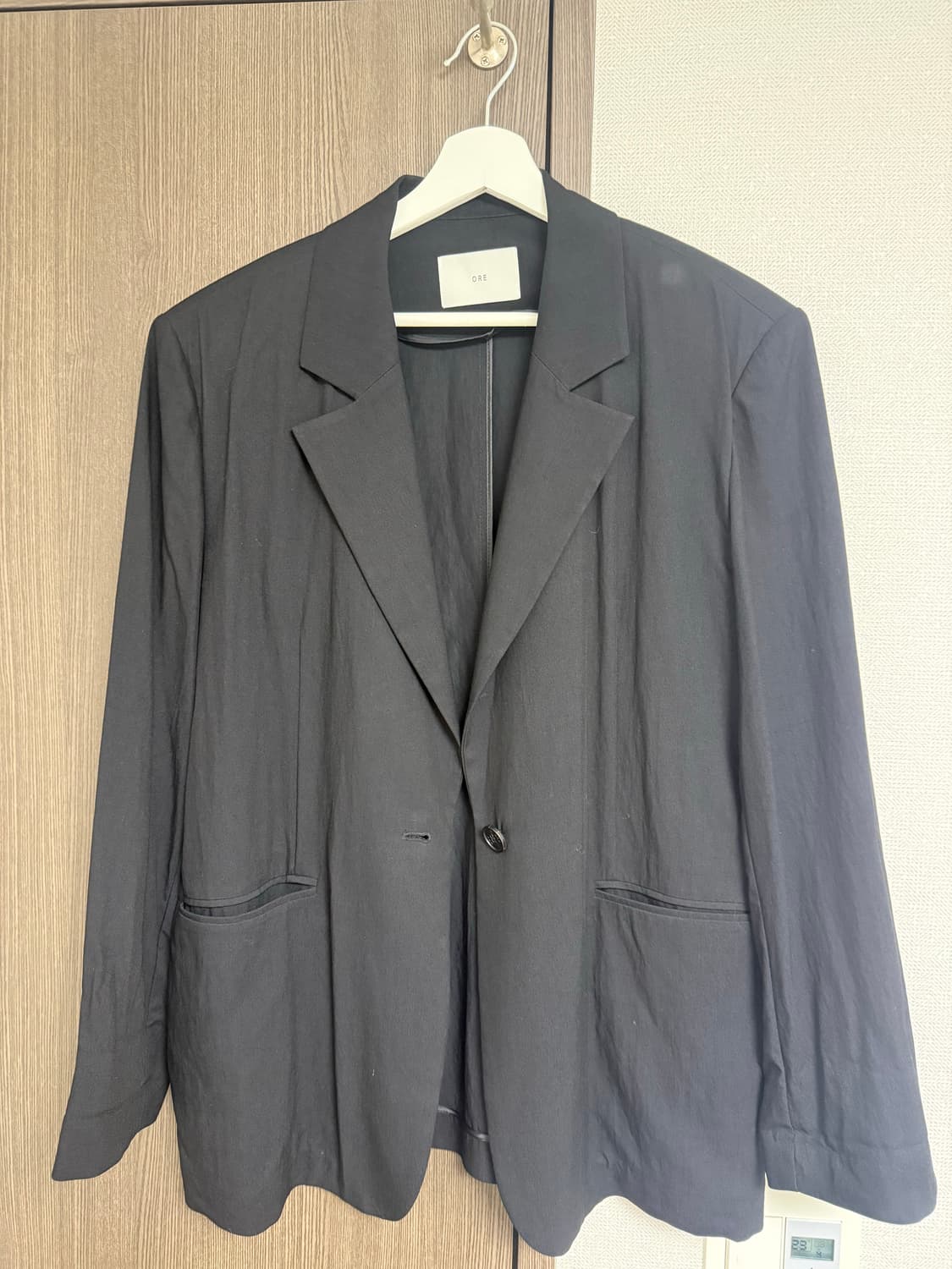 Ore 오어 Summer Overfit Single JK Black 상품이미지4