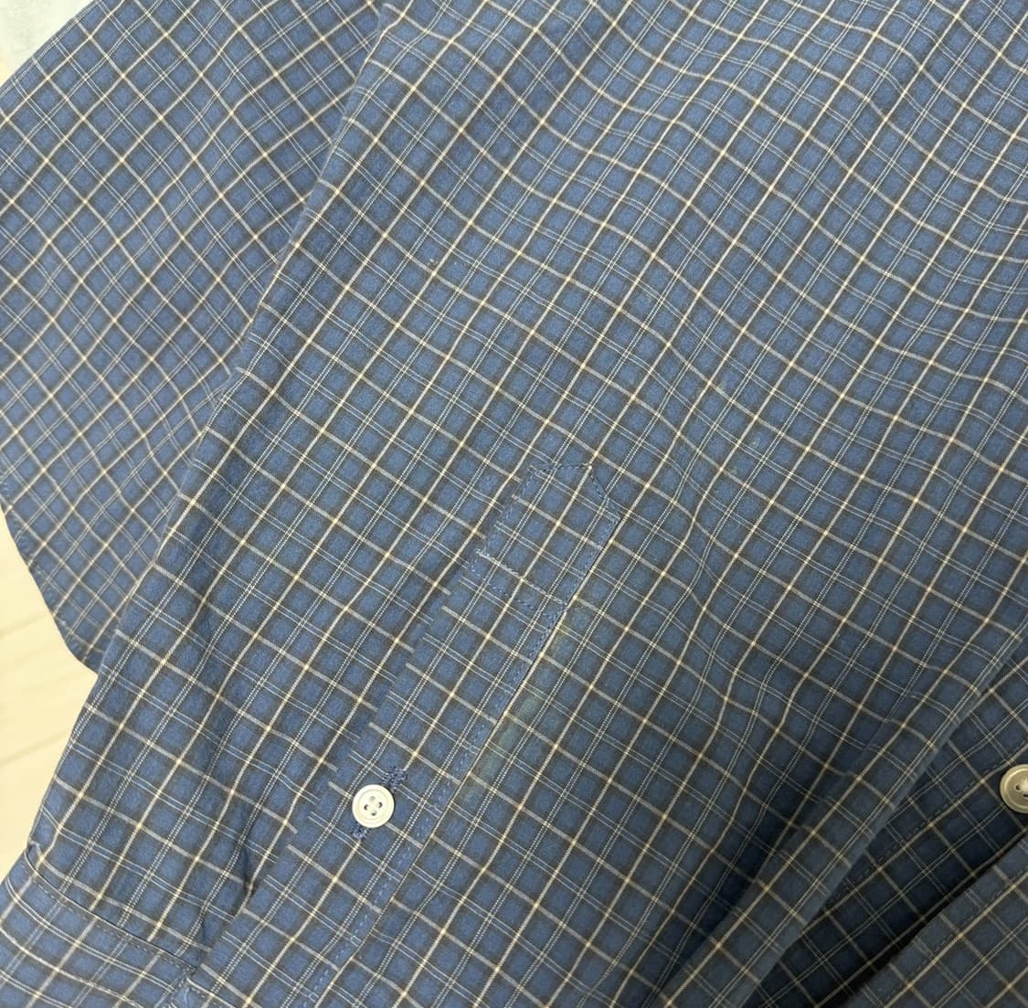 구민성 체크셔츠 S 상품이미지4
