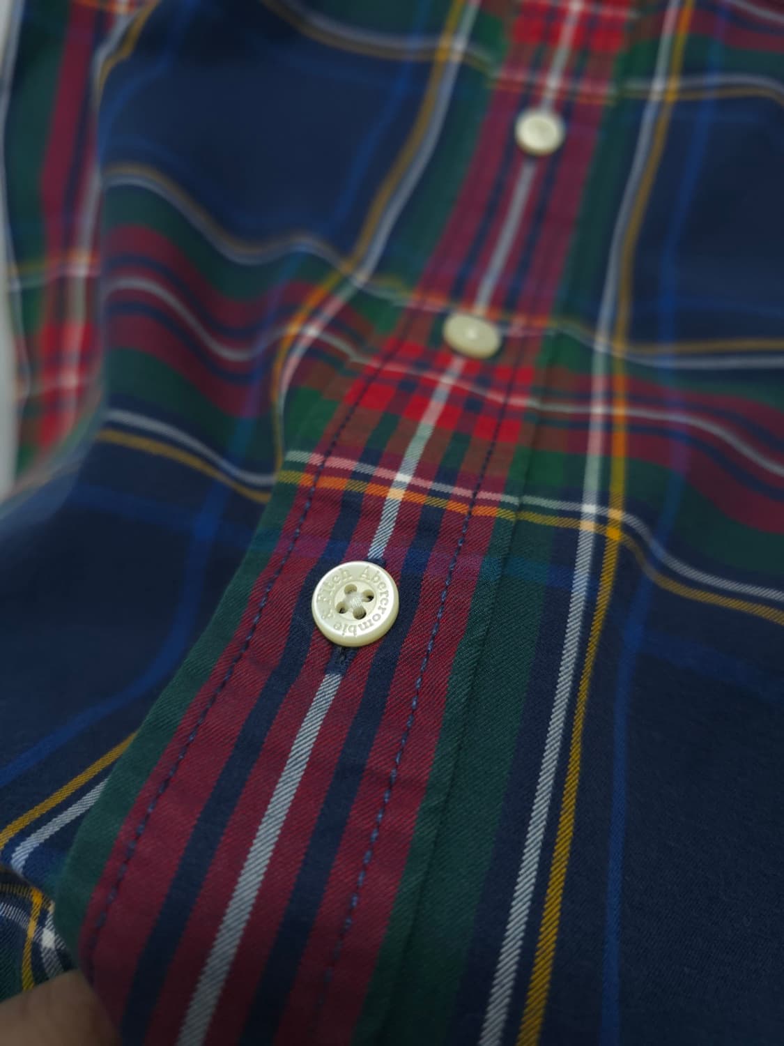 아베크롬비 타탄체크 셔츠 ( 90~95 ) 상품이미지6