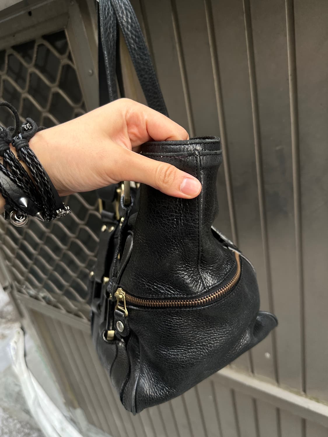 Jimmy Choo old vintage leather bag 상품이미지6