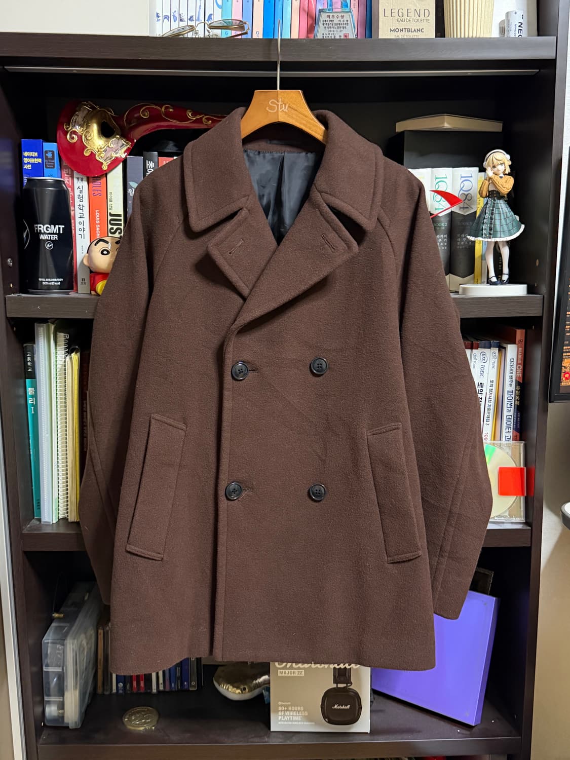 유나이티드 애로우즈 메리노 울 피코트 상품이미지1