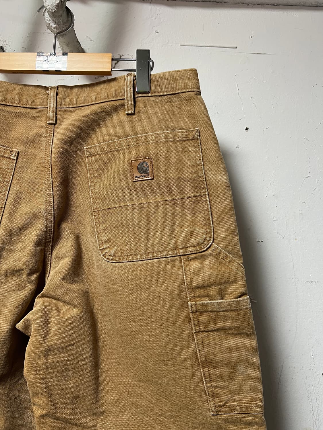 칼하트 체크 라이닝 카펜터 팬츠 상품이미지6