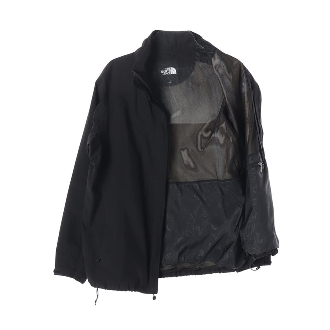 노스페이스 블랙 로고 윈드브레이커 자켓 L 상품이미지2