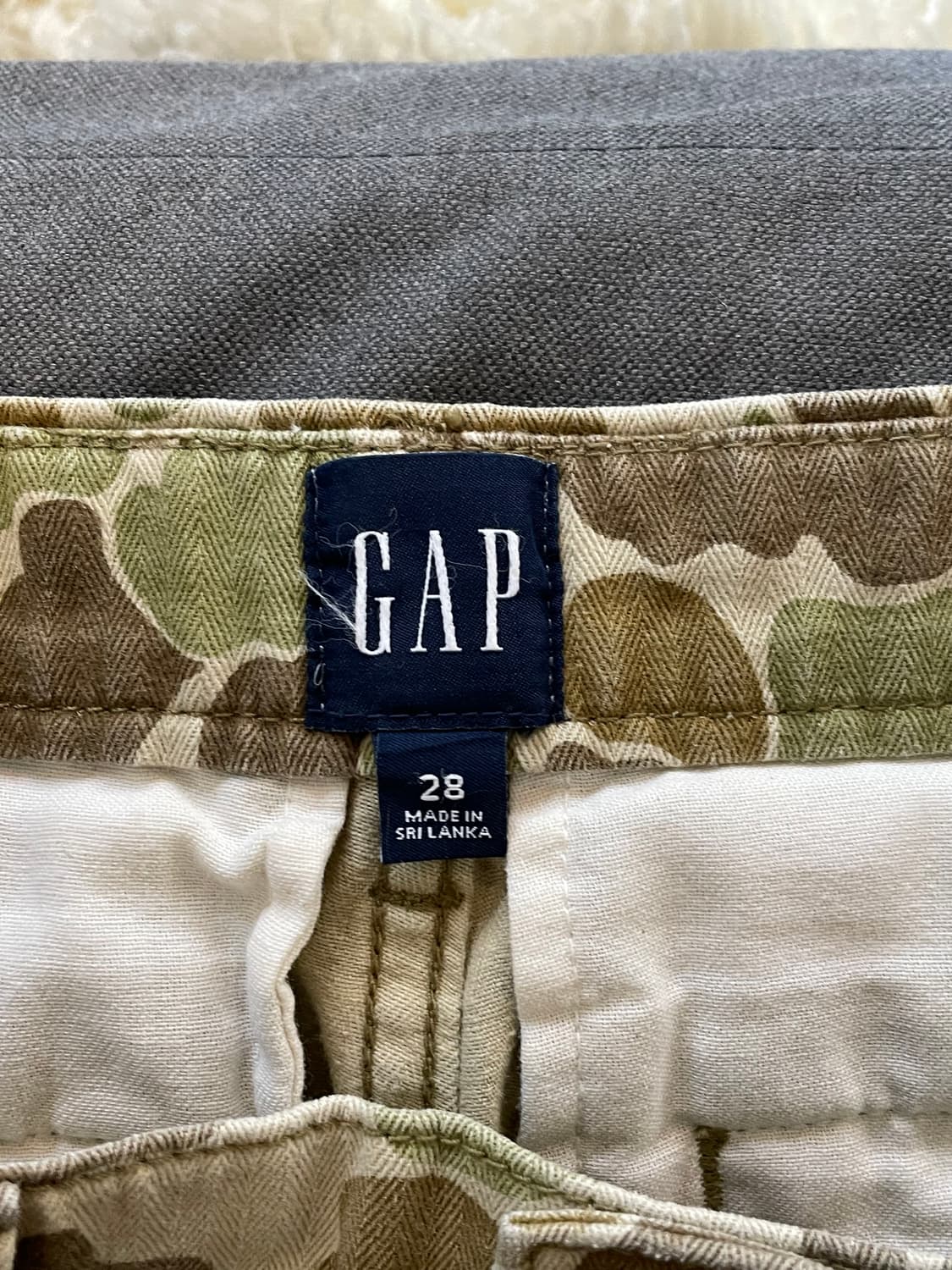 (GAP) 갭 카모 밀리터리 반바지 상품이미지6