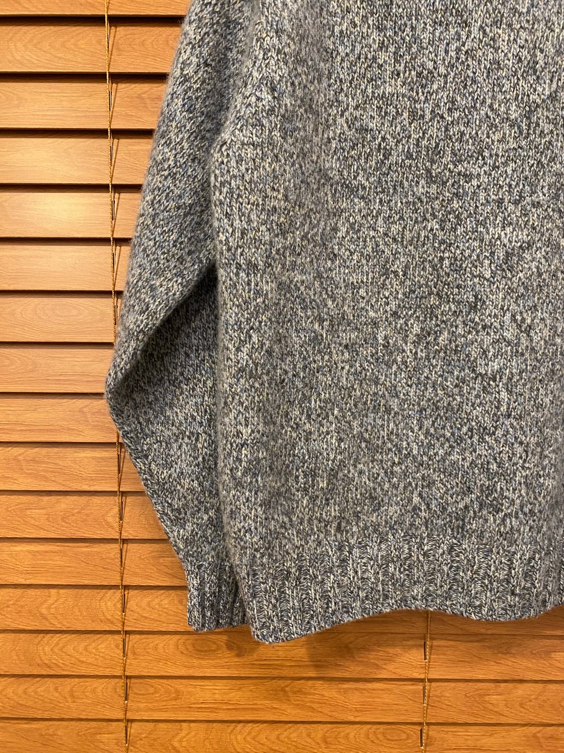 제이프레스 셔틀랜드 울 반집업 니트 상품이미지7