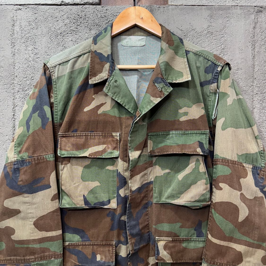 US Army 우드랜드 BDU 카모 셔츠 (S) 상품이미지2