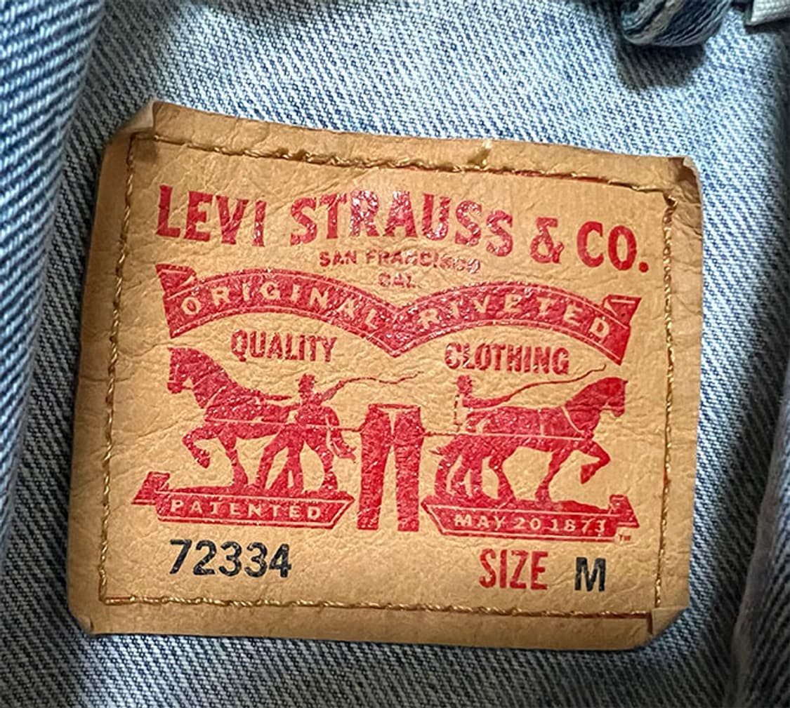 리바이스 데님자켓 72334-0131 남자 춘추 M 95 상품이미지3