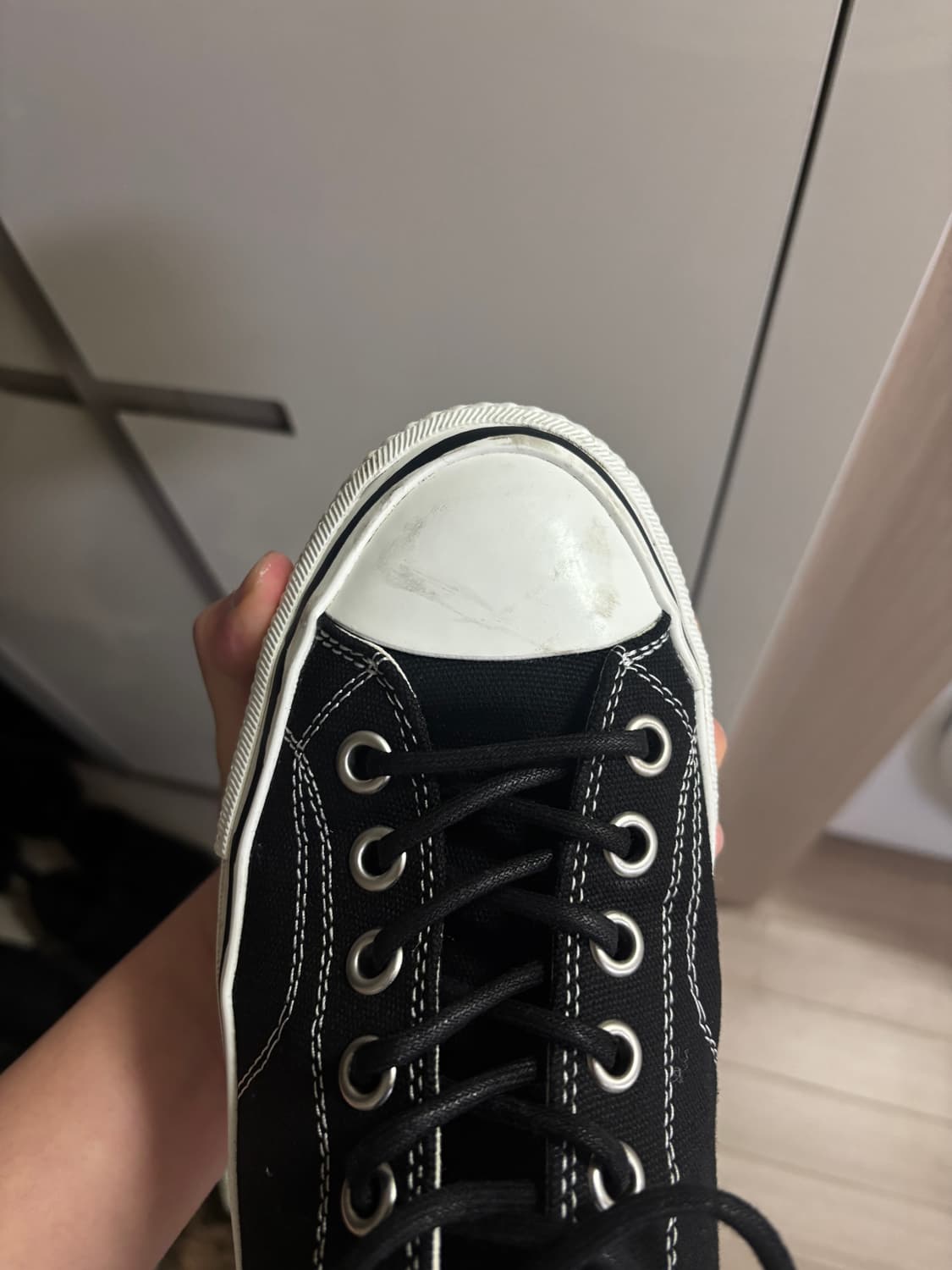 Kamiya Joey Vulcanized Sneaker-BK 270 상품이미지4