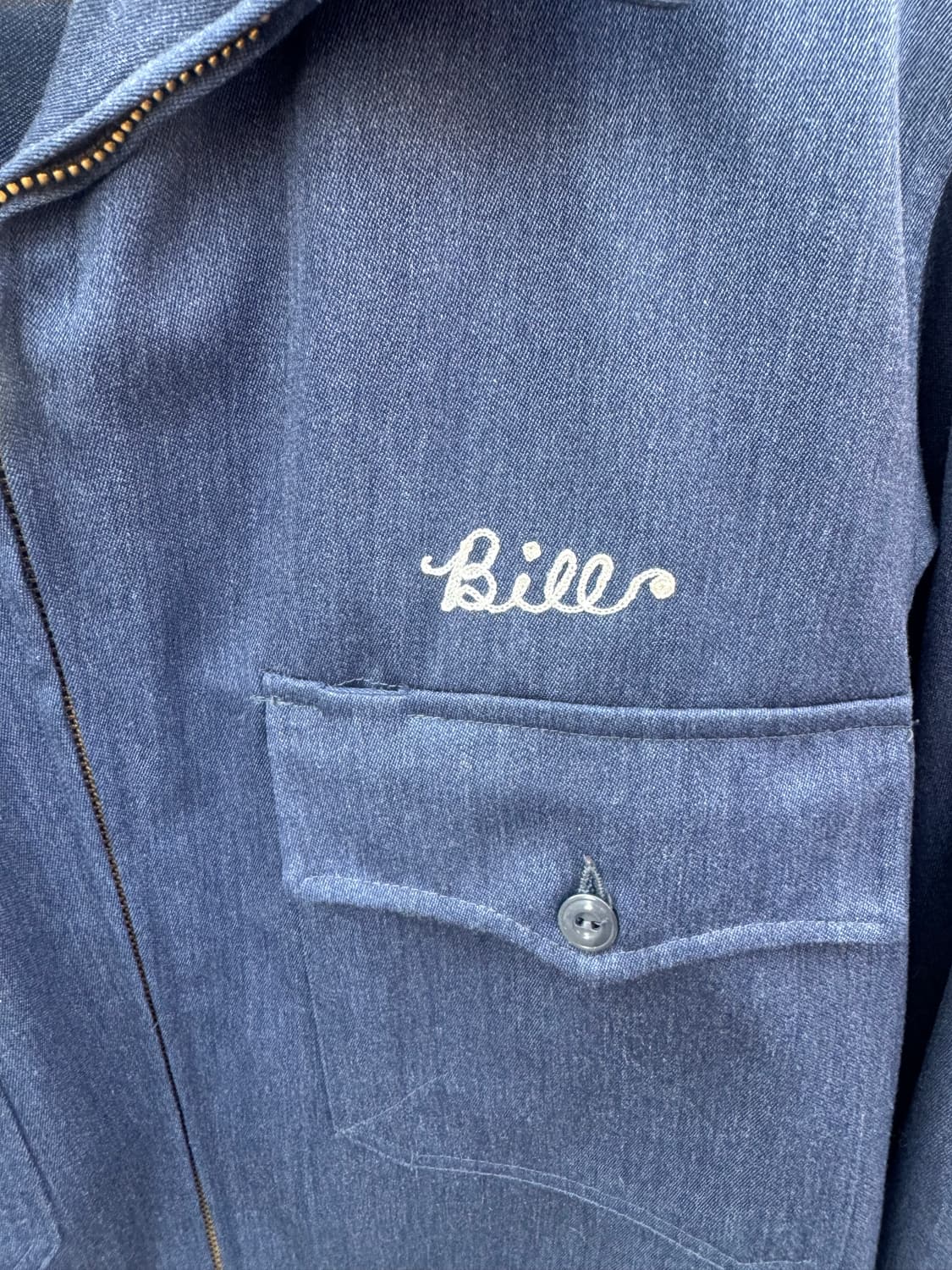 50s 빈티지 유니온메이드 게버딘 윕코드 워크 자켓 38 상품이미지6