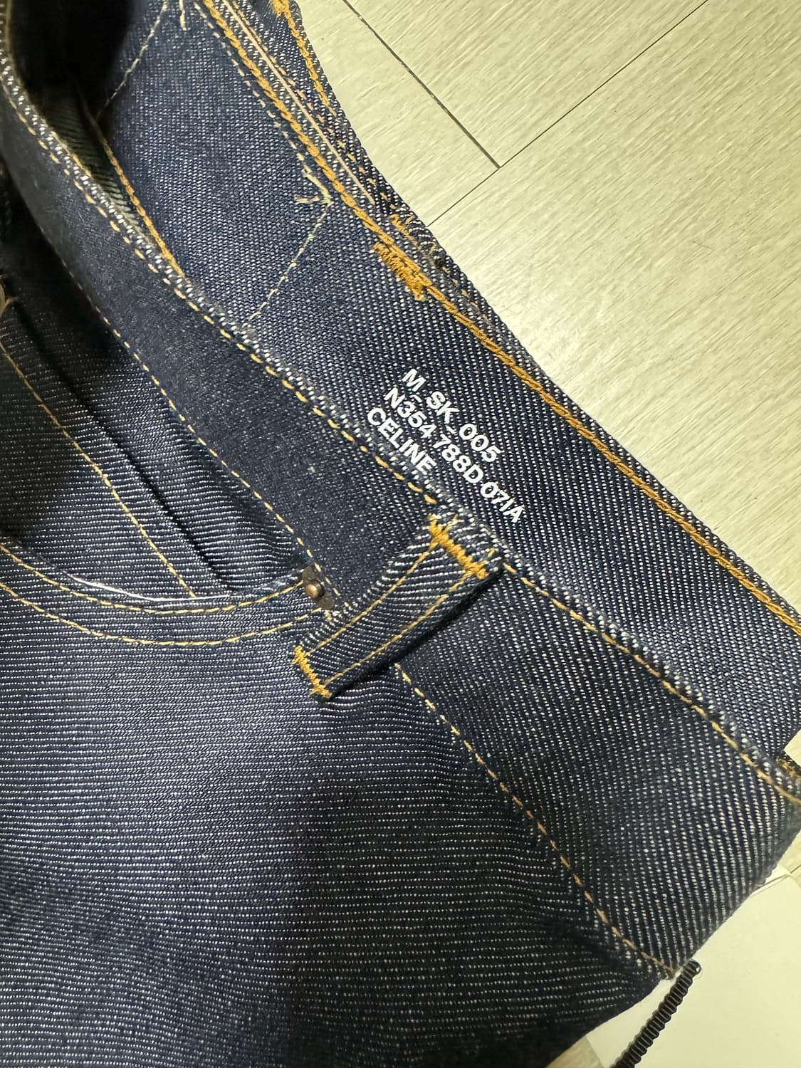 [34] 셀린느 퍼머넌트 스트레이트 진 팬츠 상품이미지3