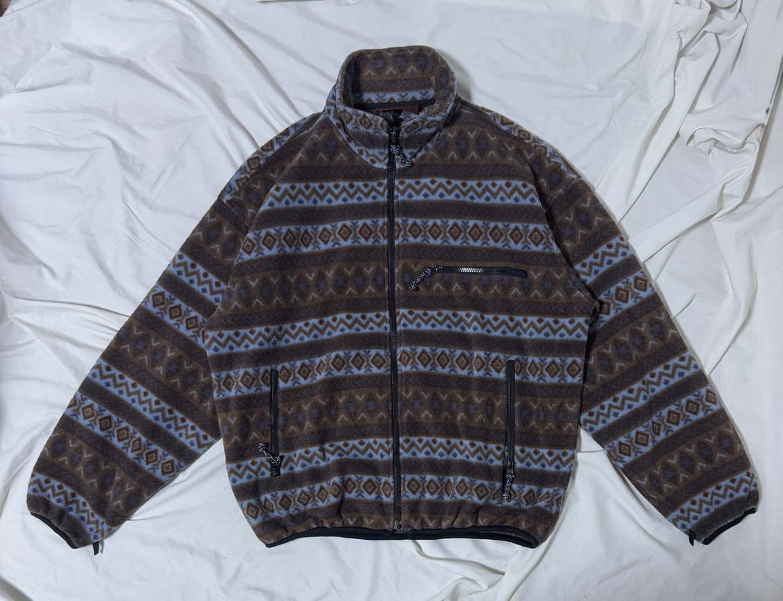 Macbeth 에스닉 플리스 집업 자켓 상품이미지1